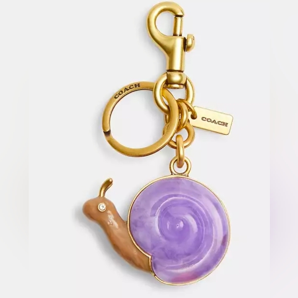 Coach Snail Bag Charm